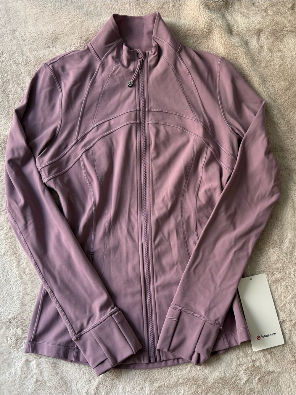 NWT Lululemon Define Jacket *Nulu Lavender Lux Size 8